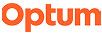 Optum logo in orange.