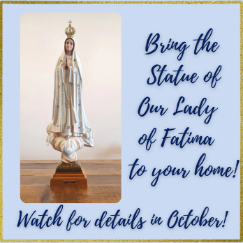 Our Lady of Fatima Statue