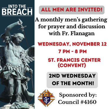 Into the Breach Men's gathering