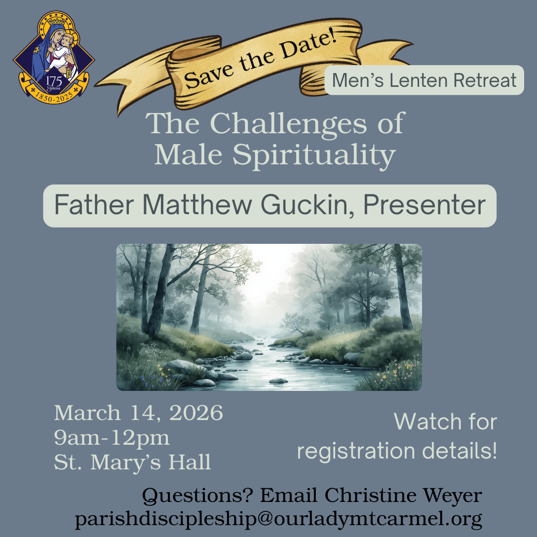 Challenges of male Spirituality March 14th