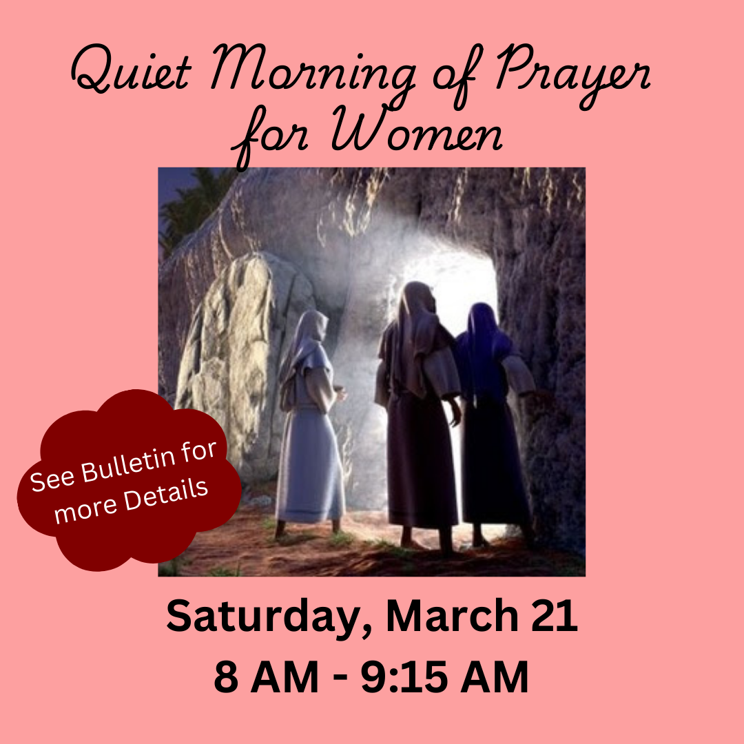 Women's Quiet Morning of Prayer