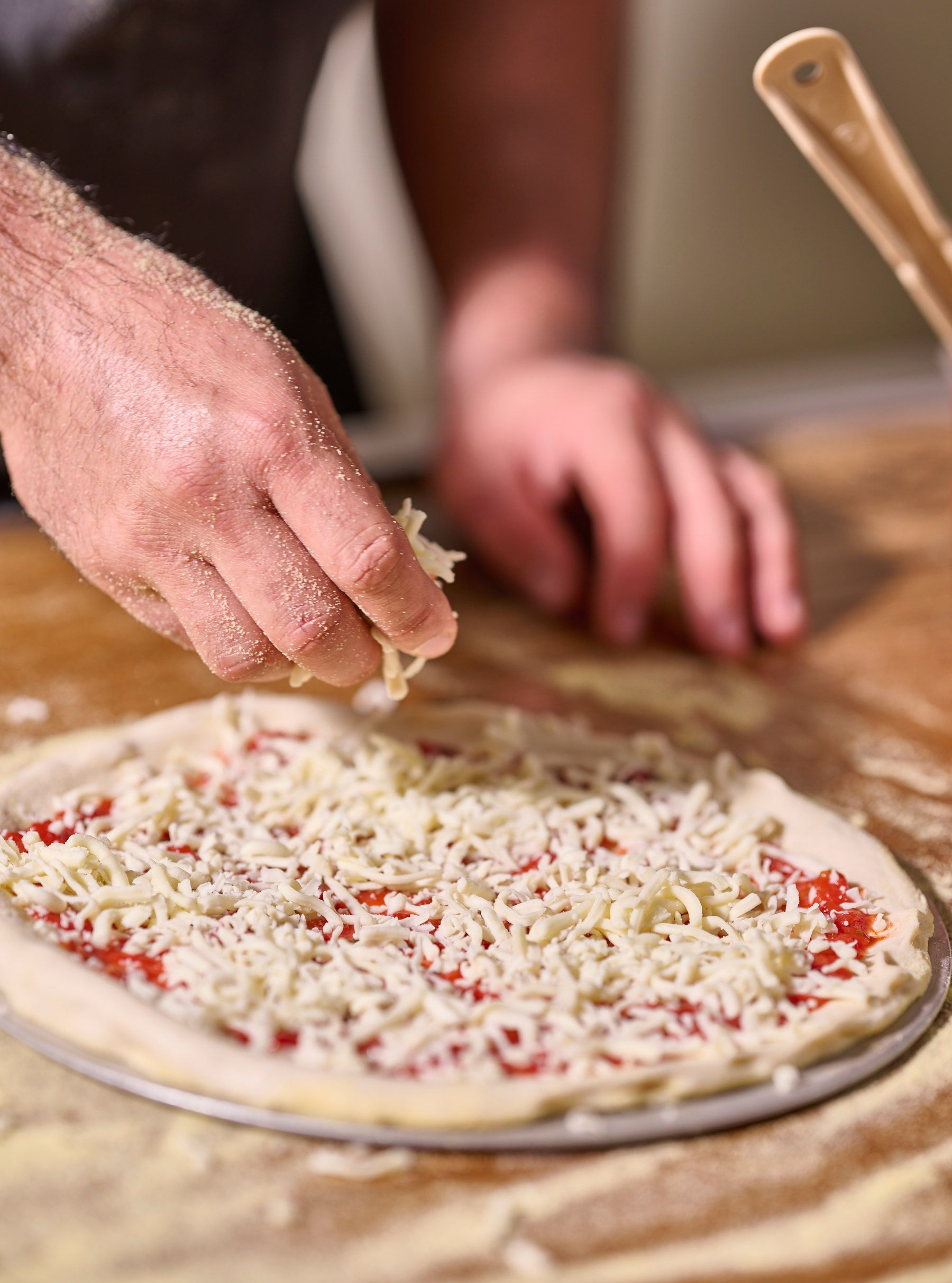 fresh wholesale  par baked  pizza dough crust