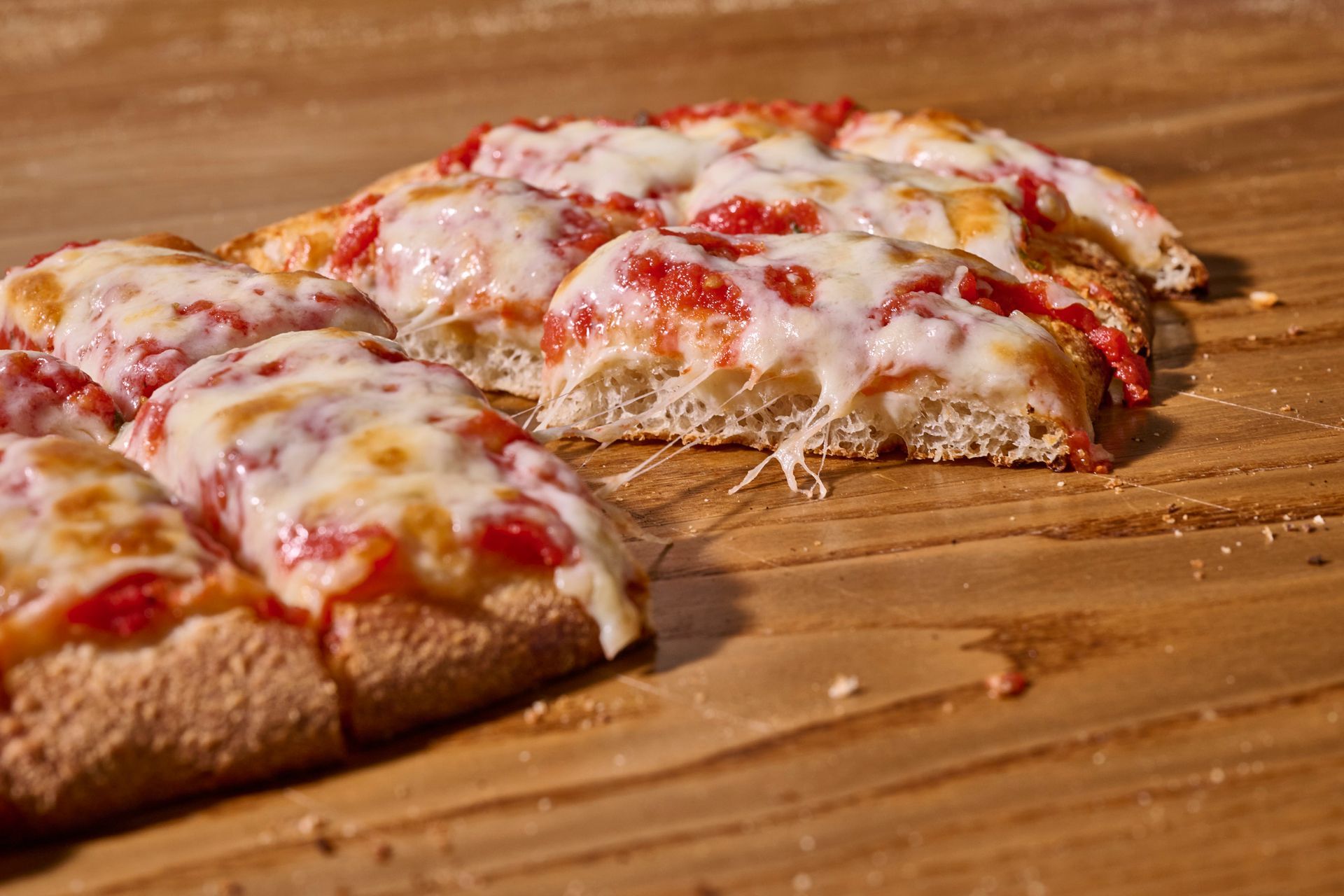 baked wholesale  double rise pizza dough 