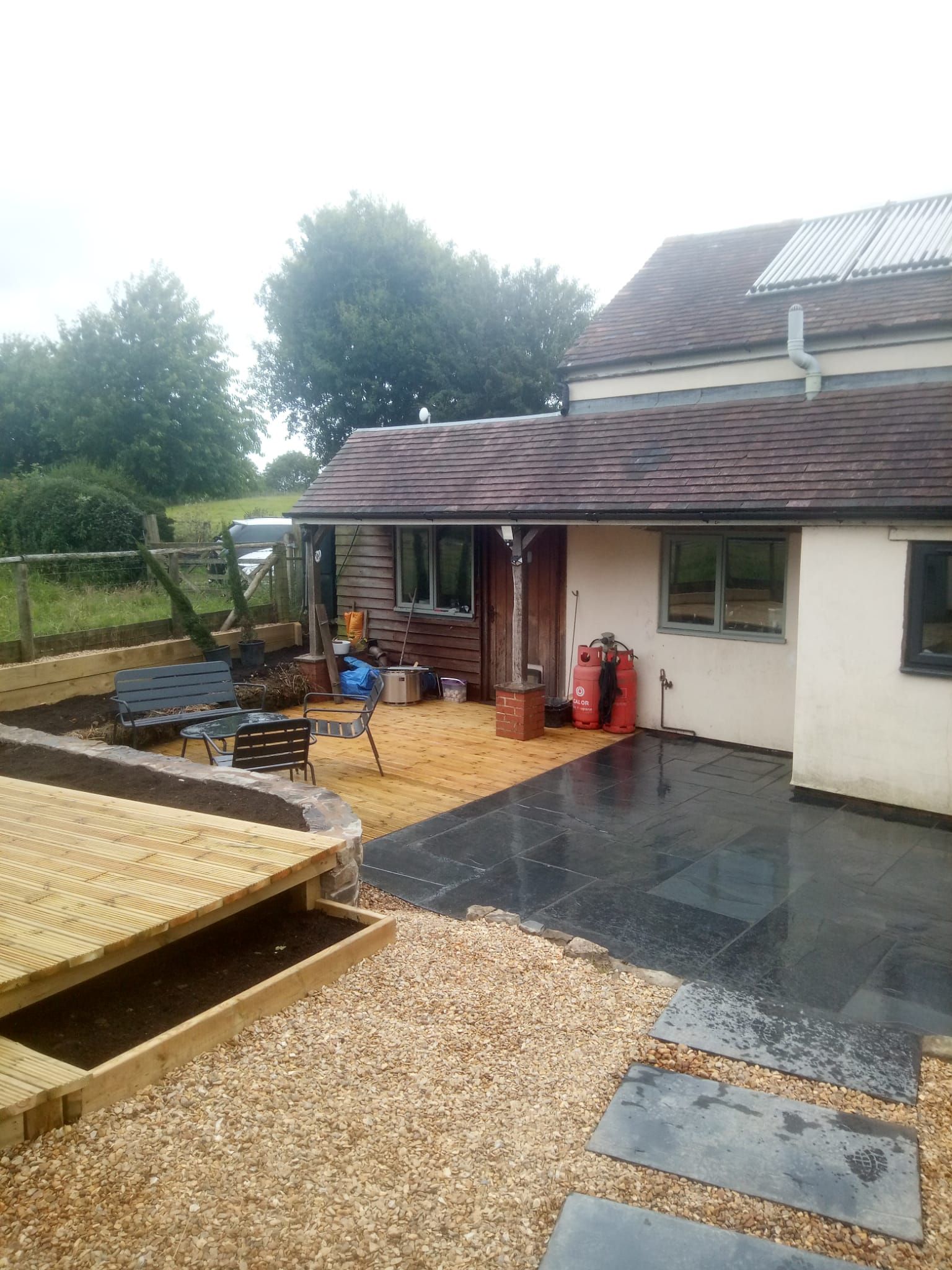 Slabbing, decking and hard landscaping in Shrewsbury