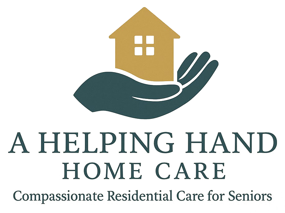 Hand cradling a gold house; 