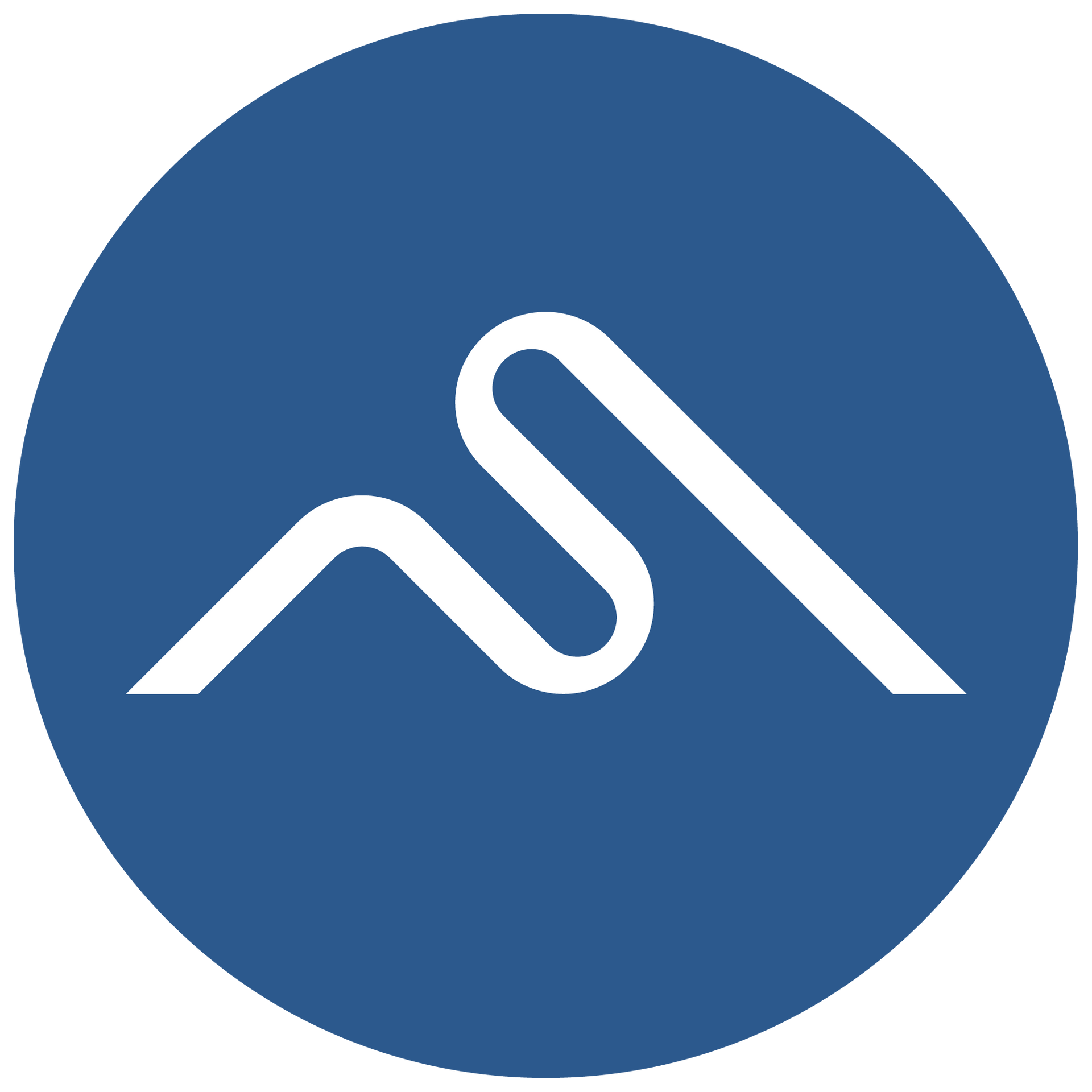 White stylized 