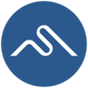 White stylized 