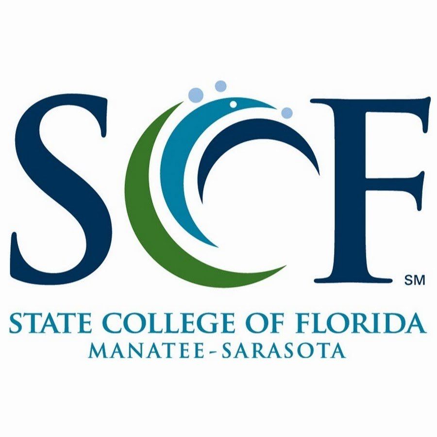 The logo for state college of florida in manatee sarasota
