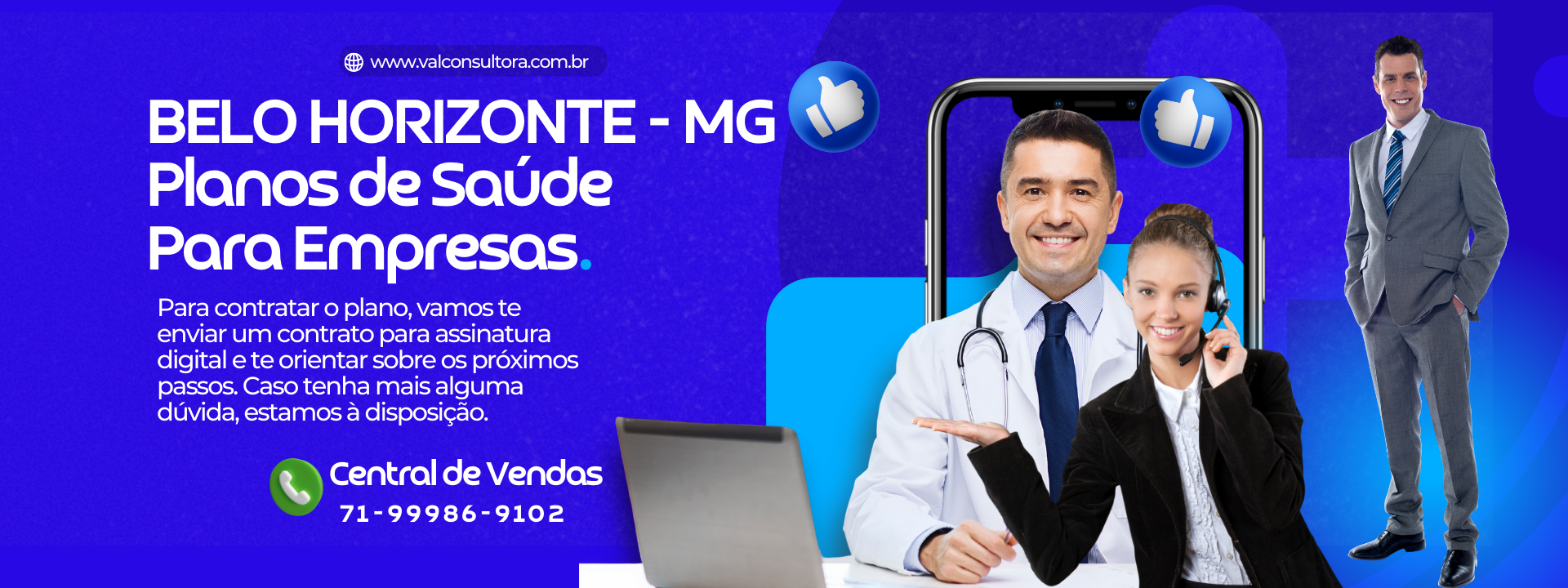 Belo Horizonte (MG) Planos de Saúde Empresariais  | Corretora Vendas de Assistencia Médica