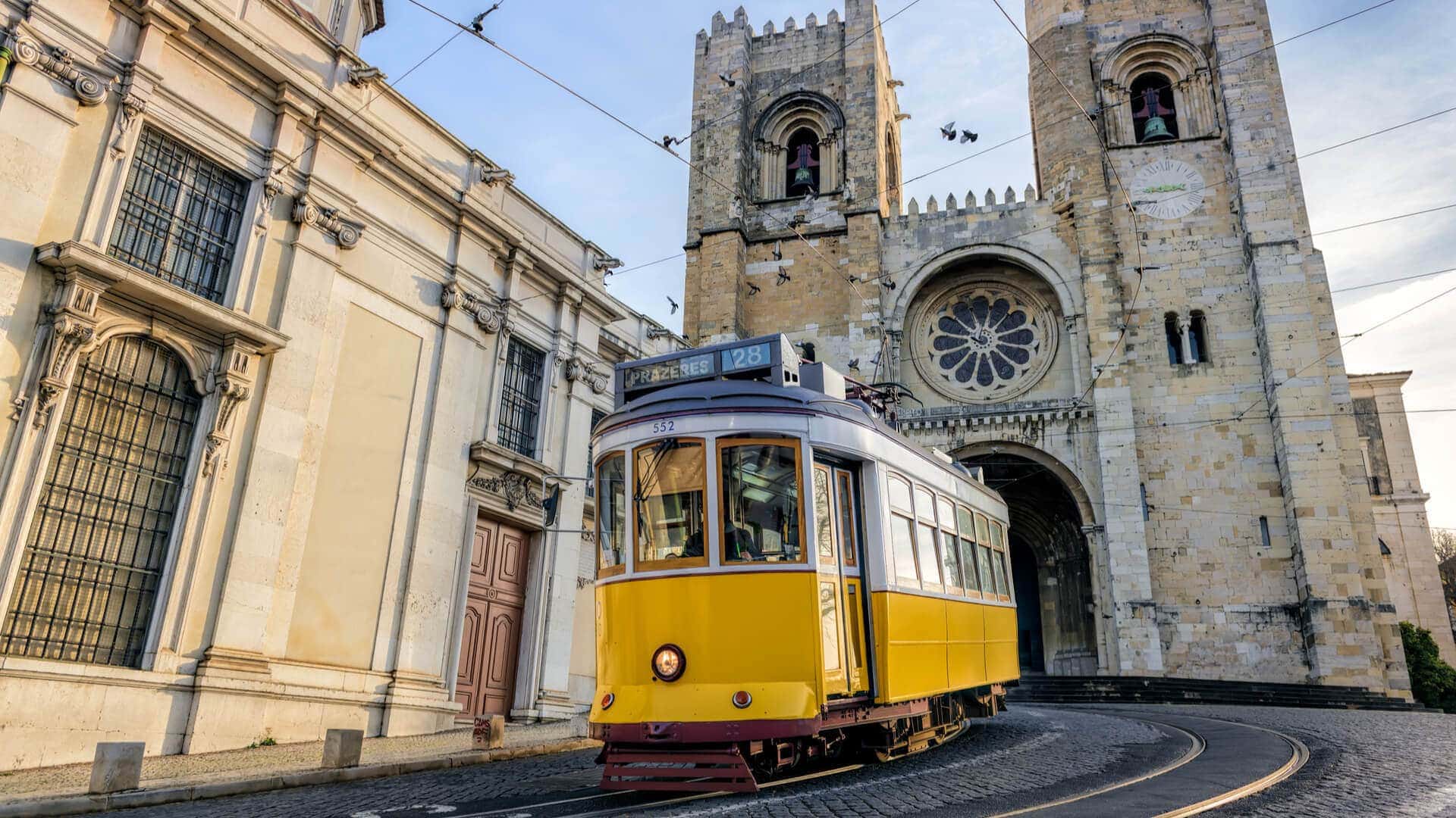 Electrico 28 em Lisboa