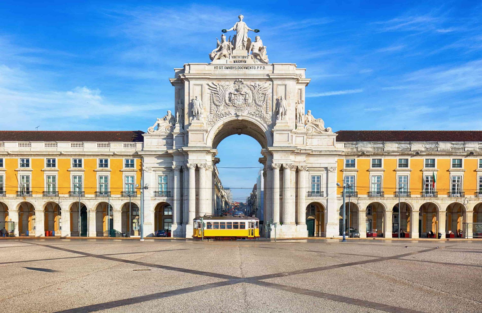 Praça do Comercio em Lisboa