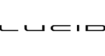 The black Lucid Motors company logo on a white background.