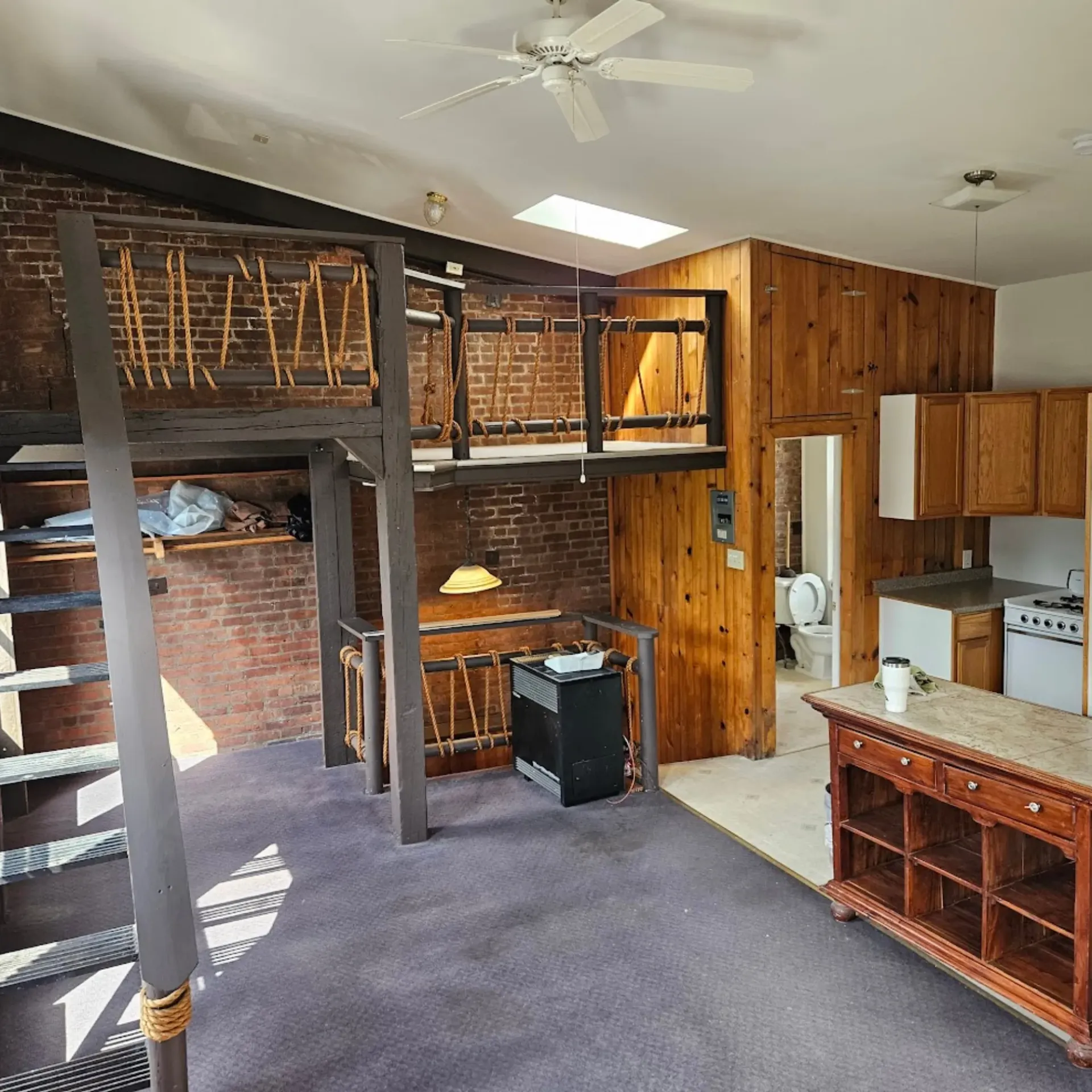 Ck Maintenance - A bathroom with a sink a mirror and a window