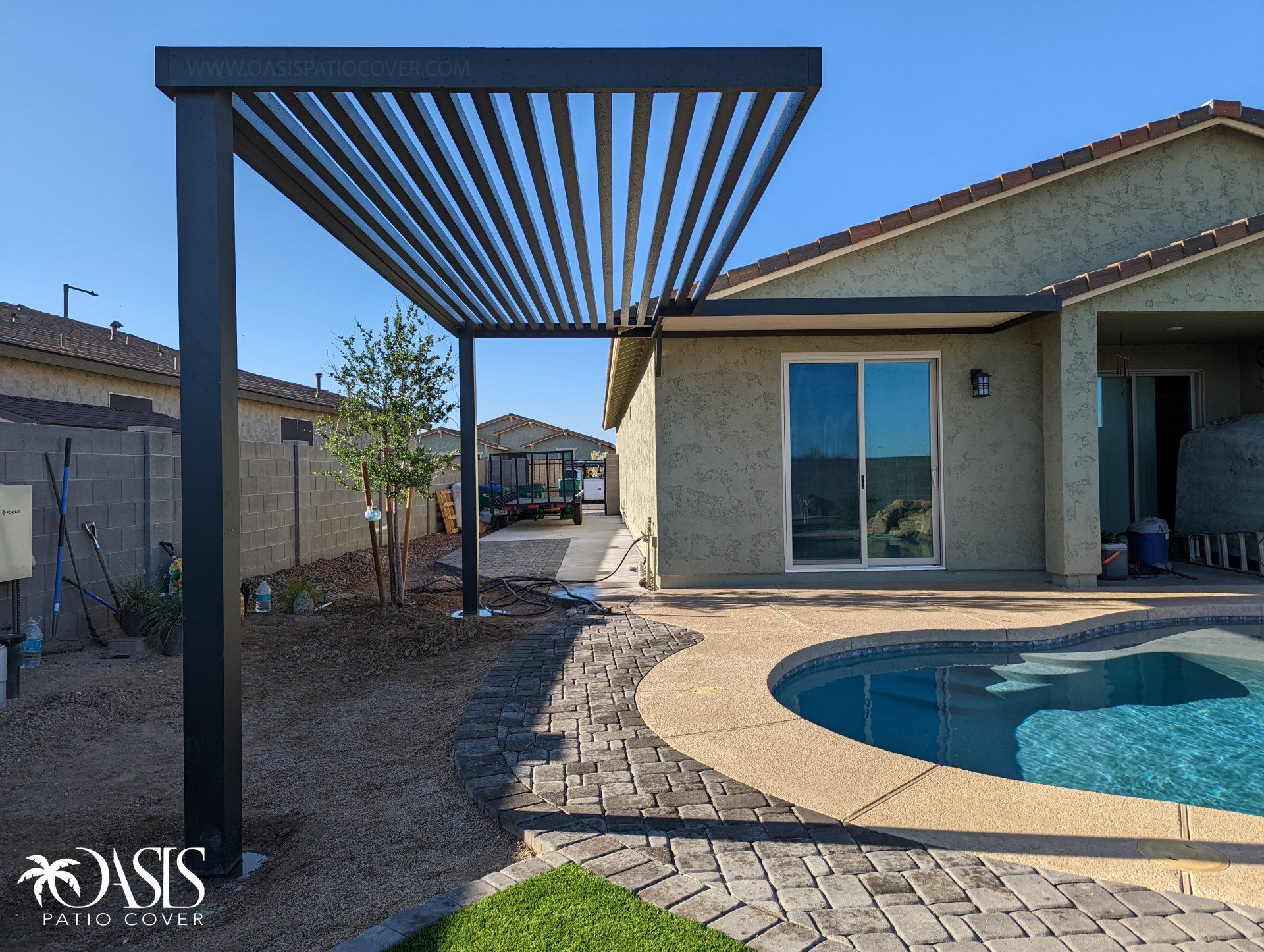 Oasis Patio Cover K Aluminum NextGen Shade Structures