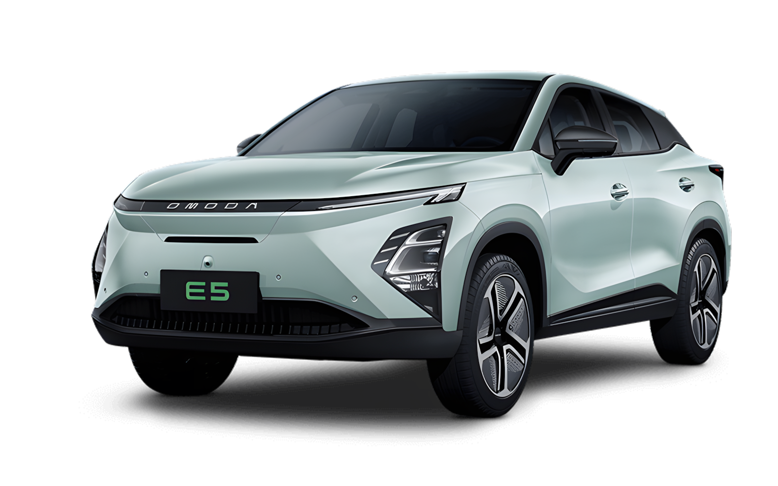 Carro esportivo conversível MG Cyberster vermelho, vista em ângulo.