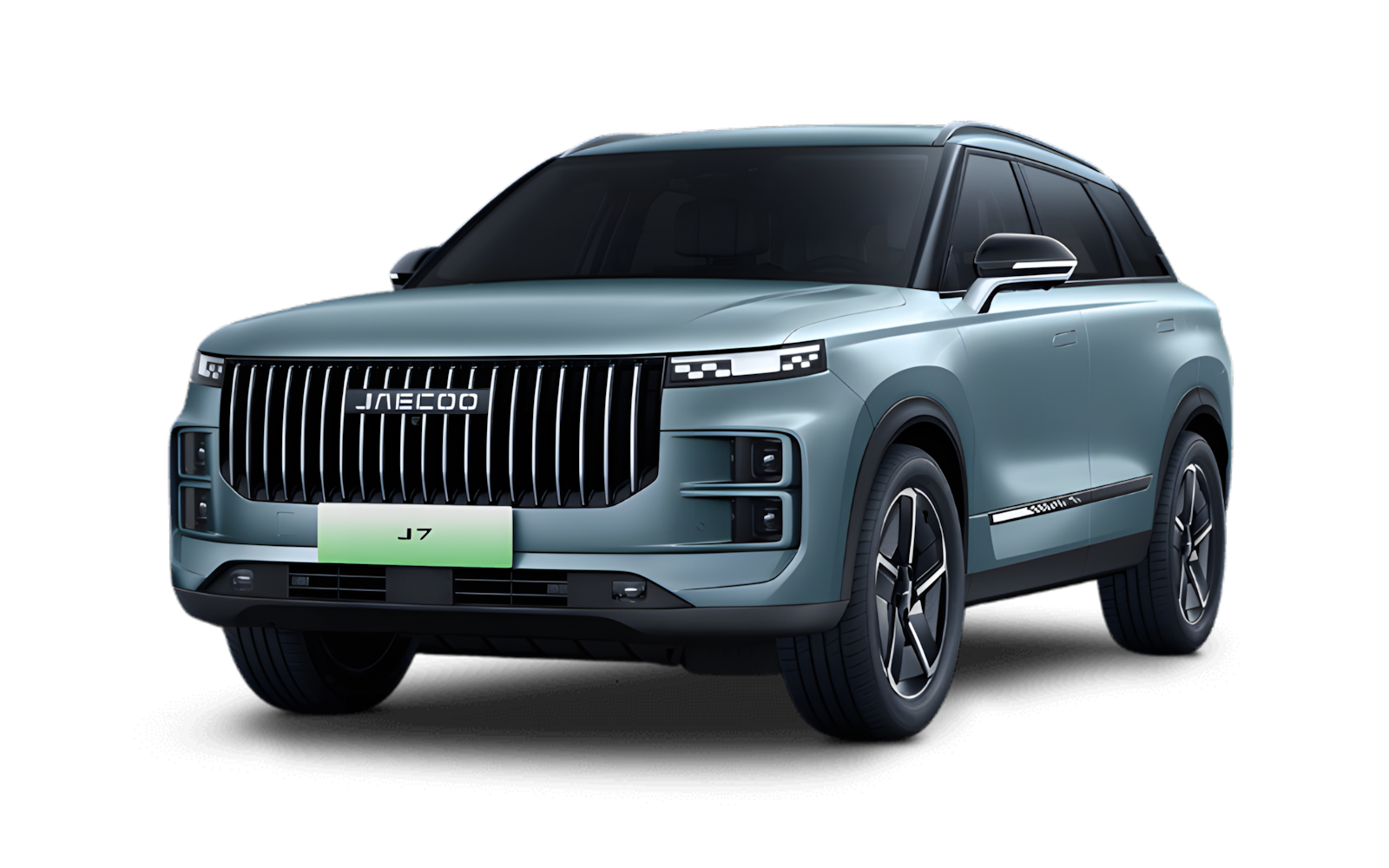 Carro elétrico MG4 laranja sobre fundo branco.