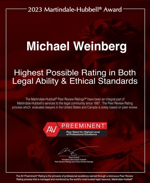 AV Preeminent 2023 Martindale-Hubbell Award