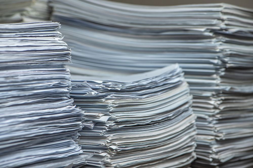 Pile of Paper Documents