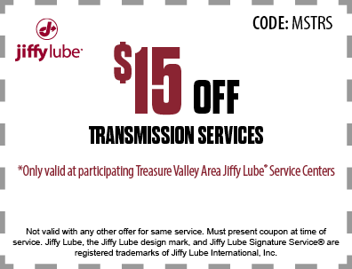jiffy lube automatic transmission service coupon