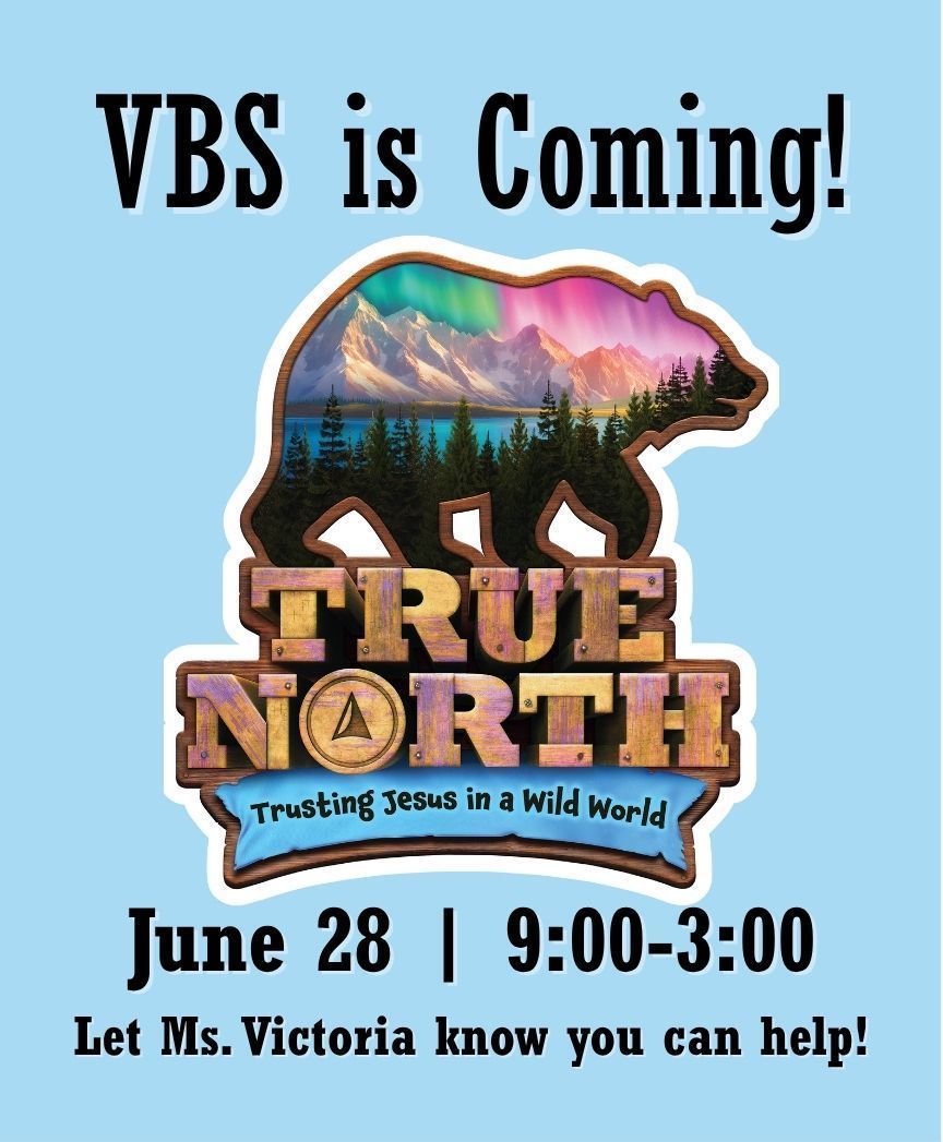 Image of bear representing True North Vacation Bible School theme.