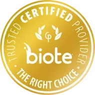 Biote Certified Provider Seal Logo