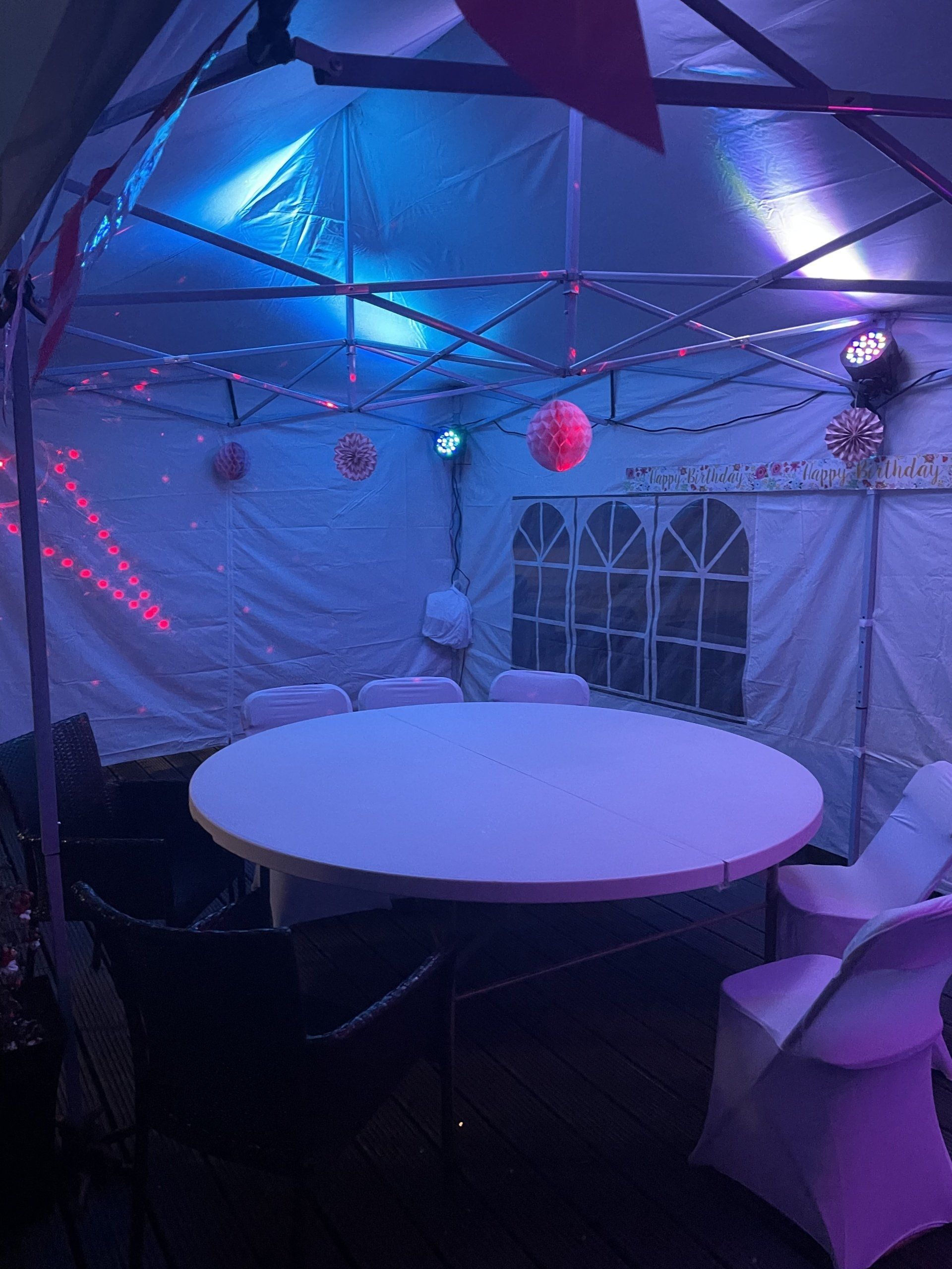 4x8 party marquee