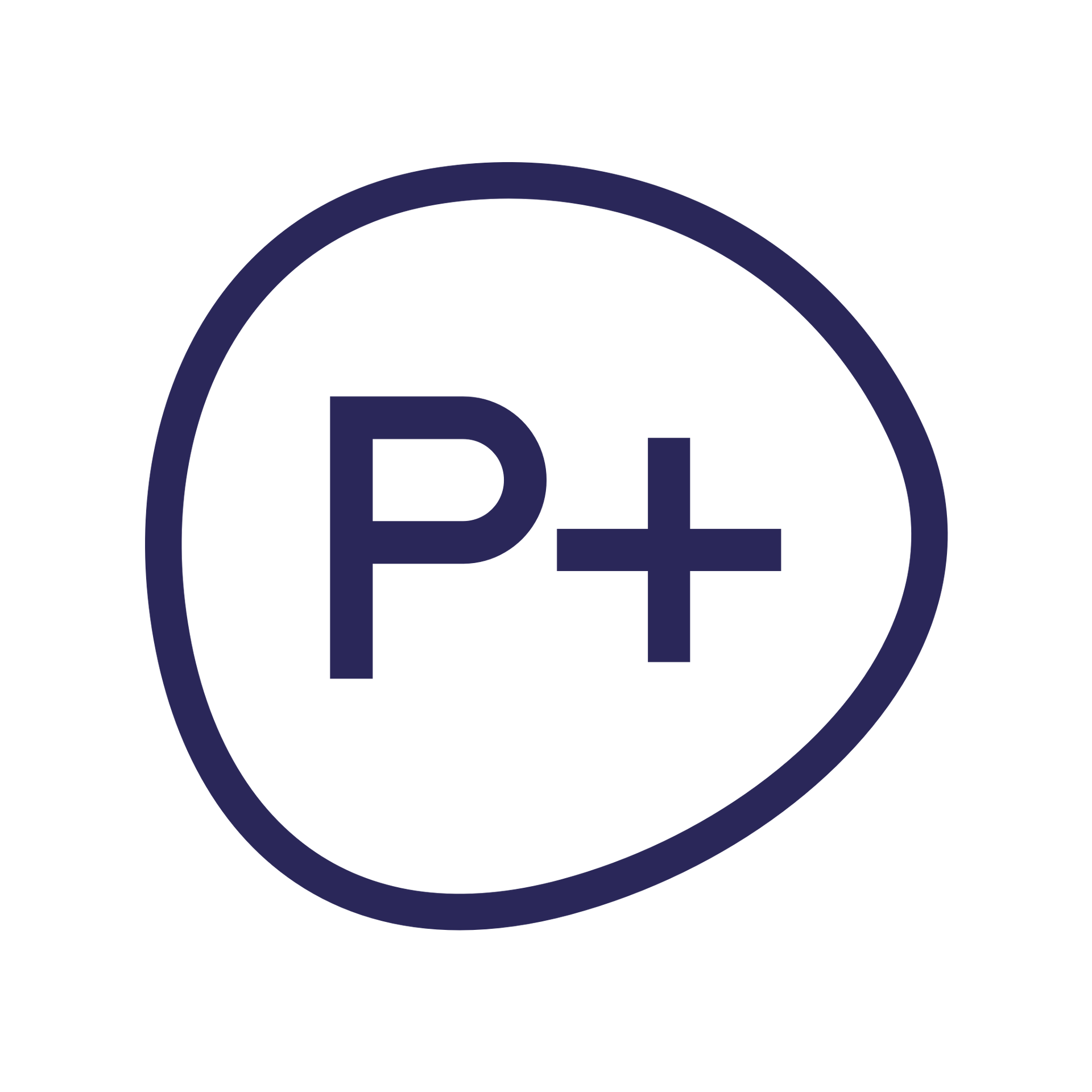 P+ logo