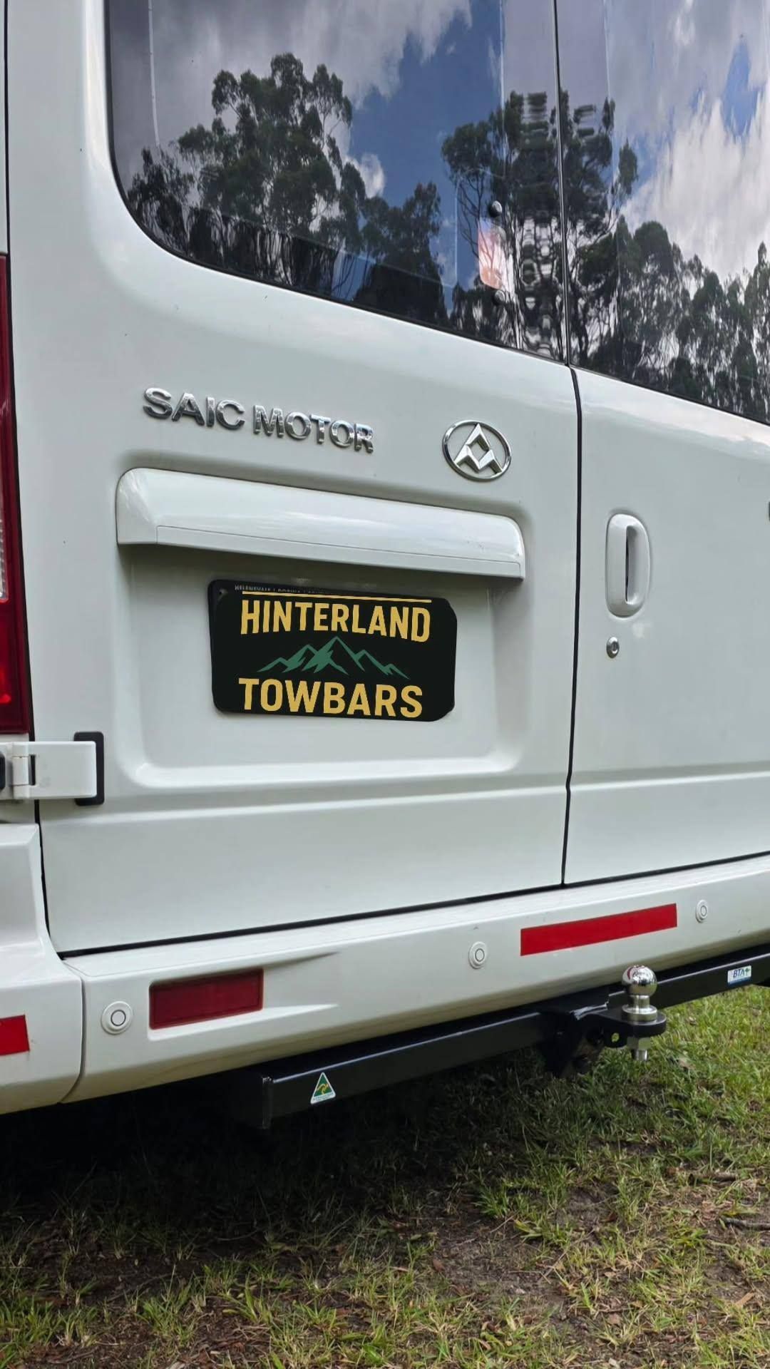 The Back of a White Van — Hinterland Towbars in North Sunshine Coast, QLD