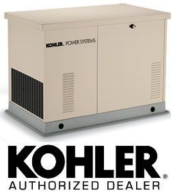 A picture of a kohler authorized dealer generator