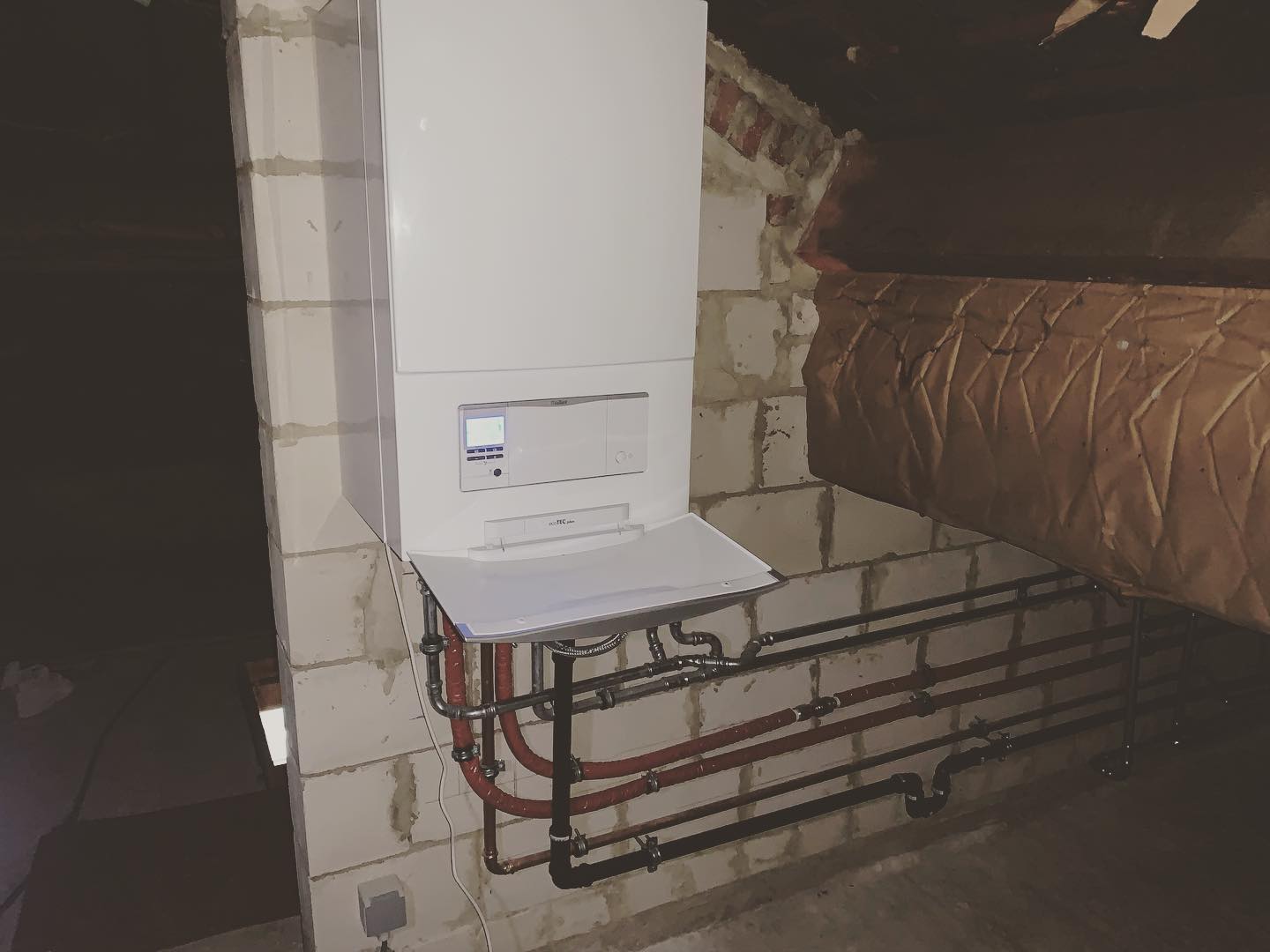 chaudière à condensation
chauffage central 