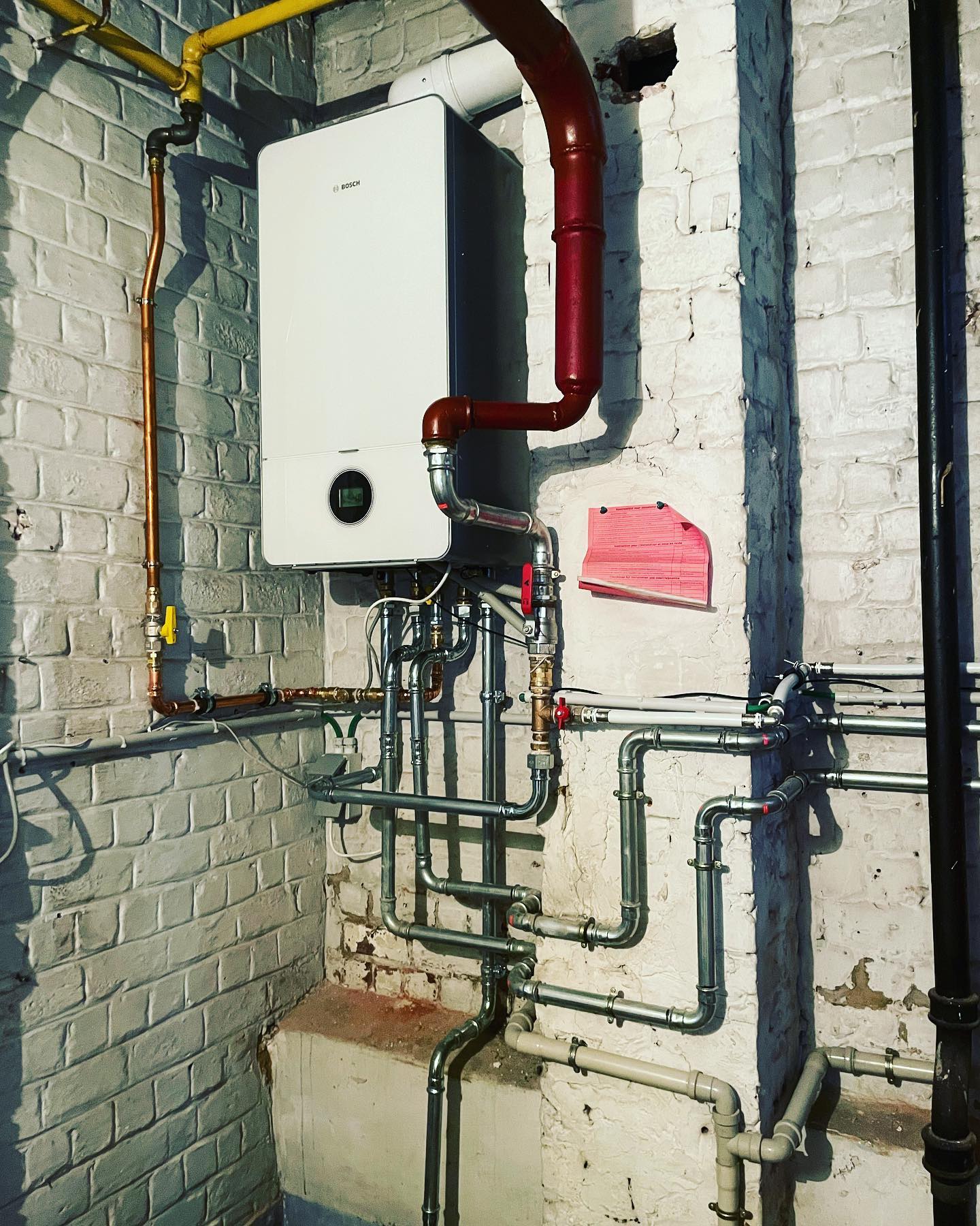 installation chauffage central