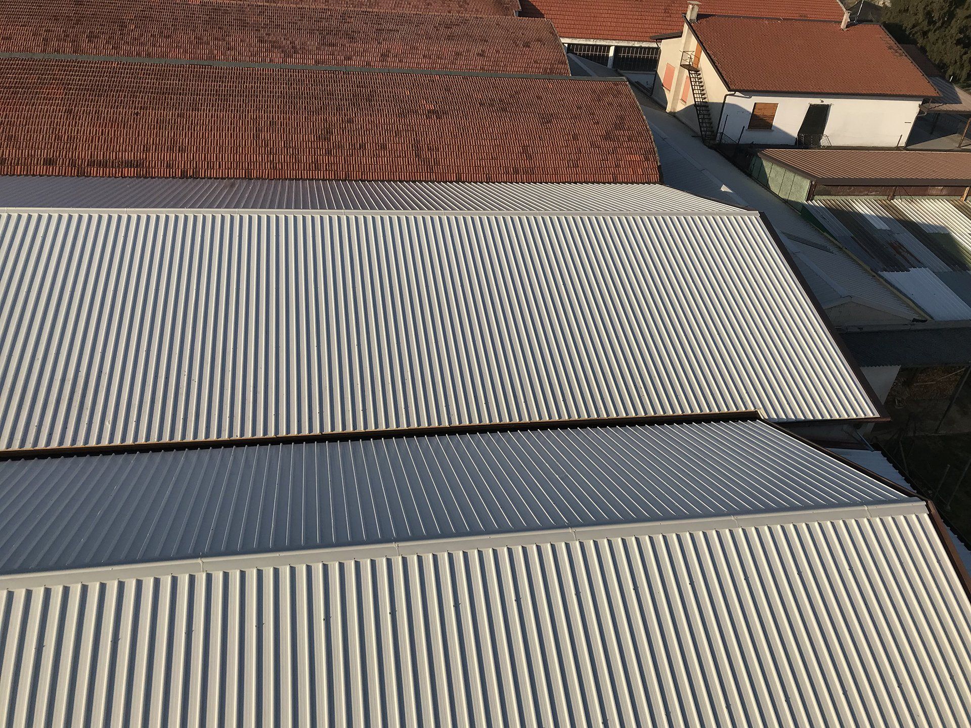 tetto coibentato copertura