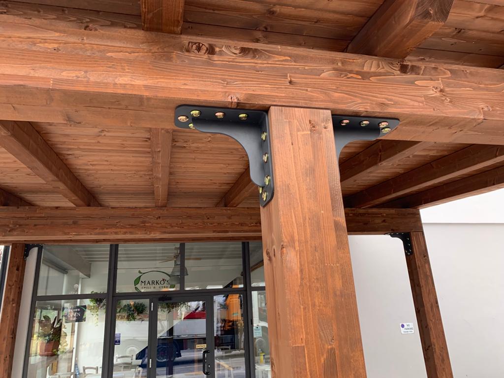 struttura copertura legno