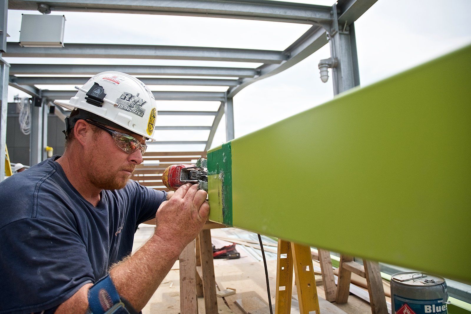 Photo of man working