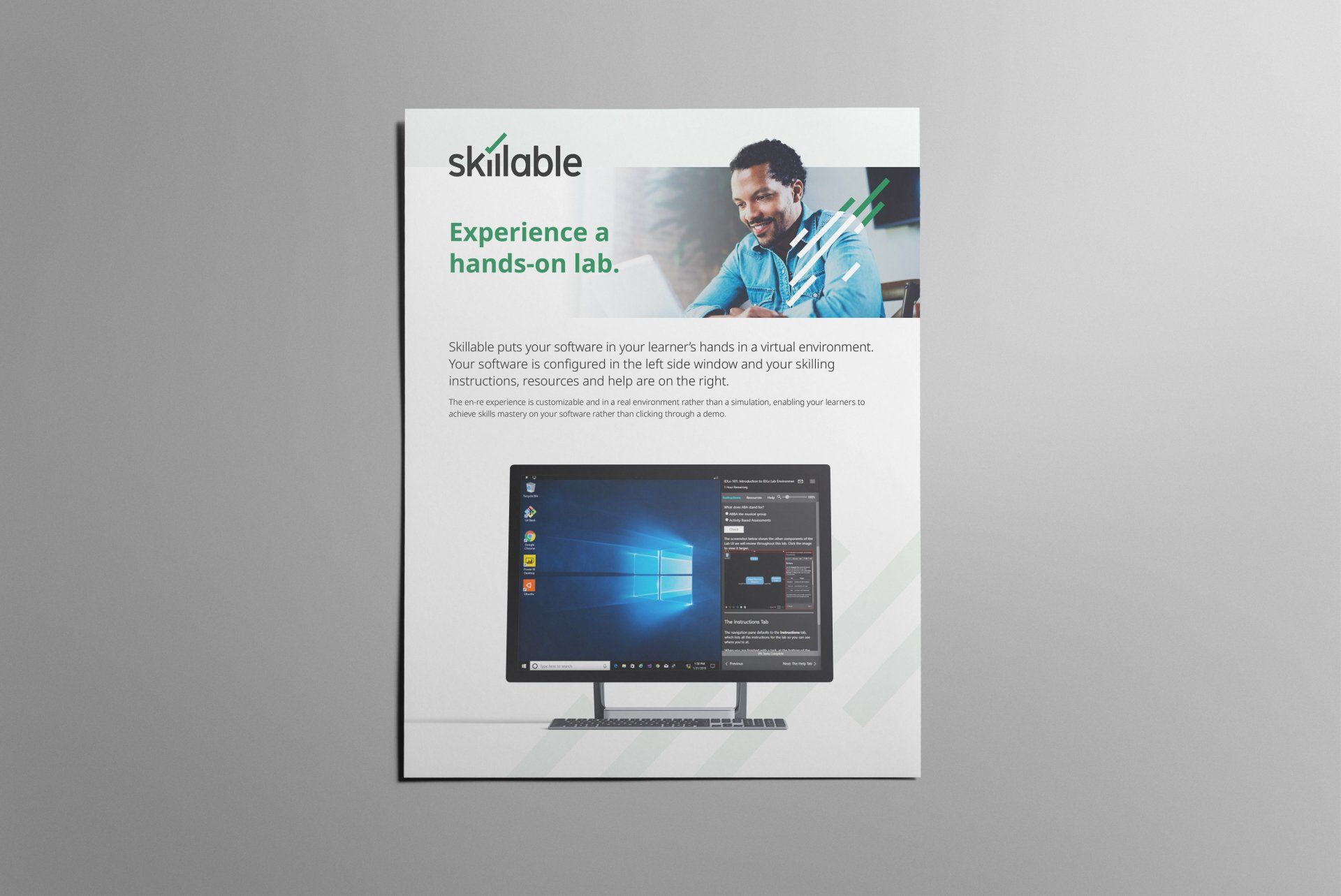 Experience A Hands-On Lab Flyer