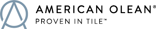 The logo for american olean is proven in tile