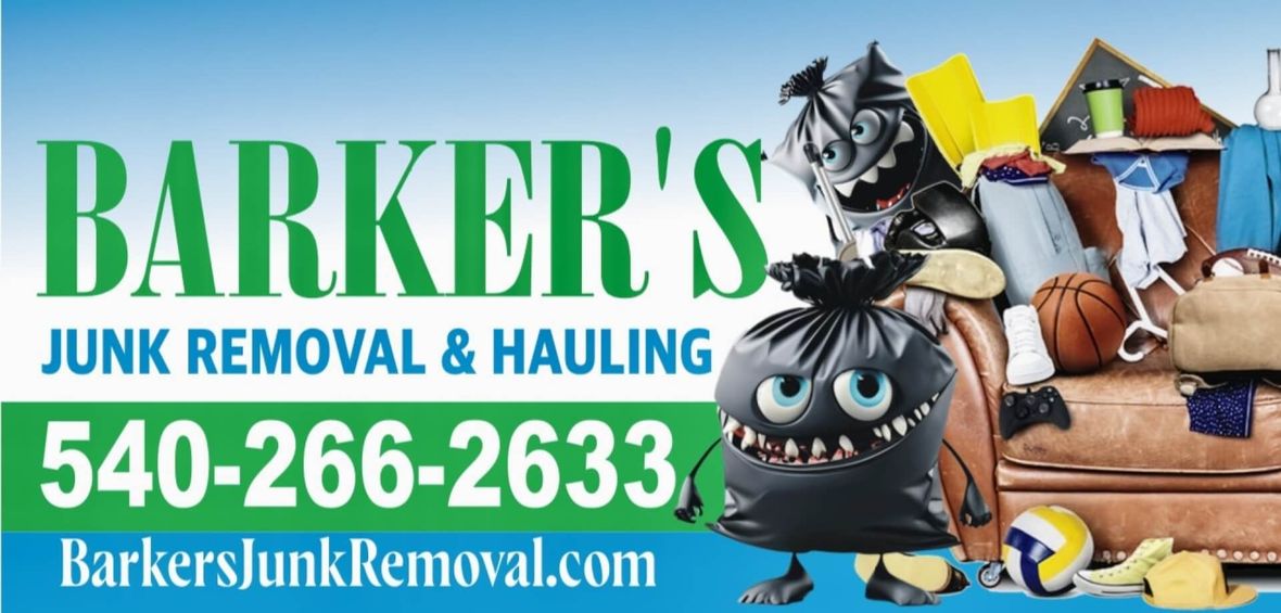 Barker's junk removal & hauling