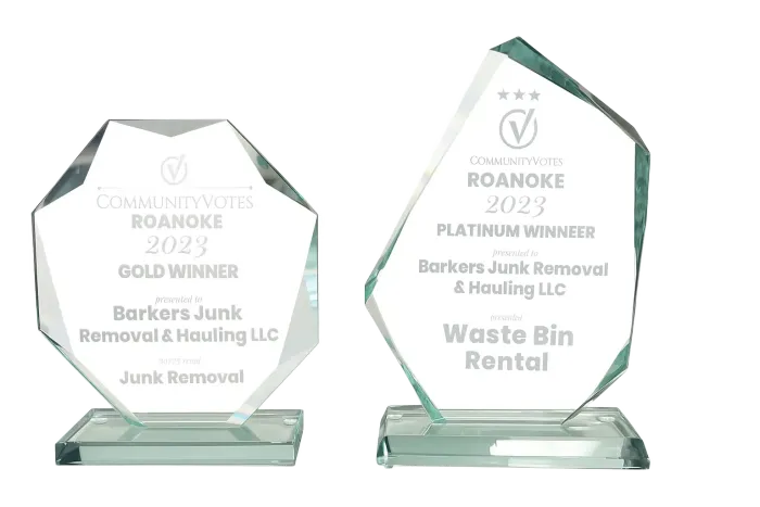 Barker’s Junk Removal & Hauling Award