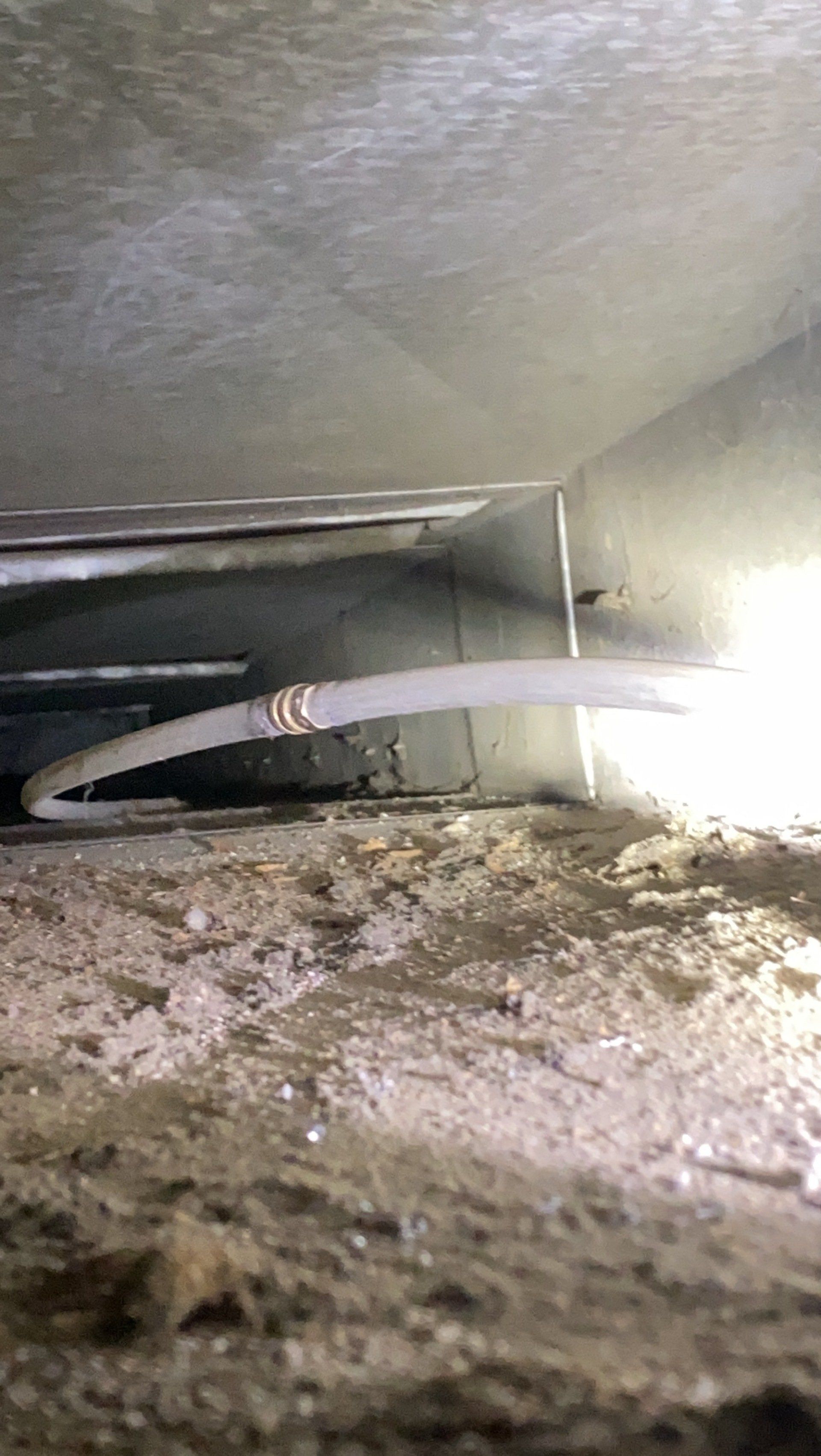 Plumbing Under Pipes