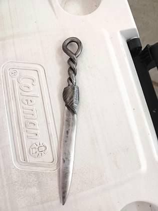 Forged Letter opener 