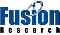 Logo for Fusion Research; blue 