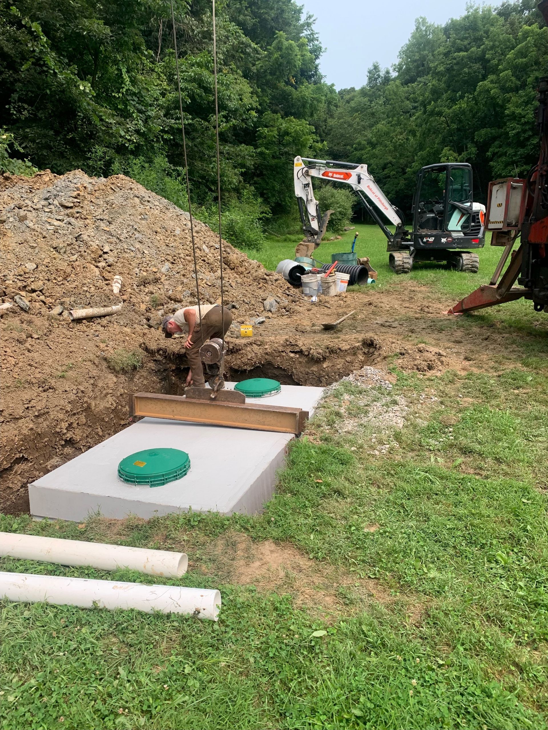 Water Tank — Waynesburg, PA — Higgins Hauling