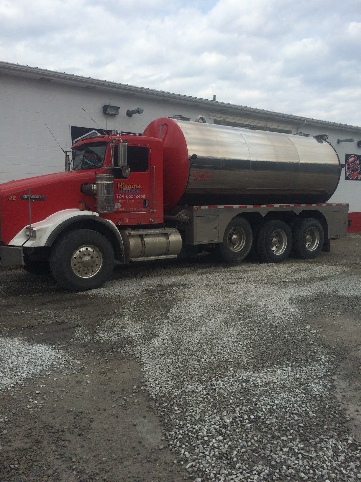 Truck — Waynesburg, PA — Higgins Hauling