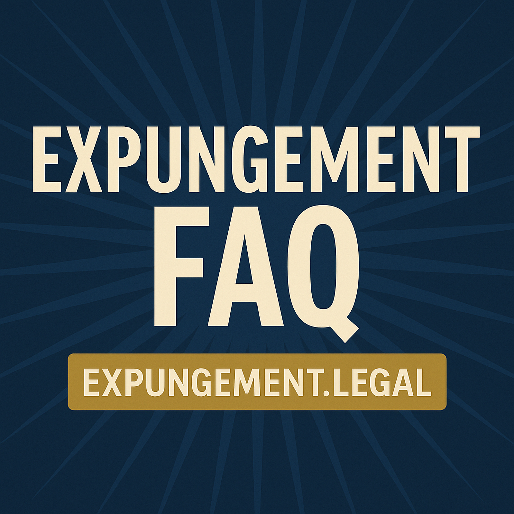 Expungement FAQ