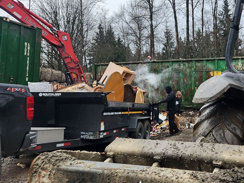 Junk removal services