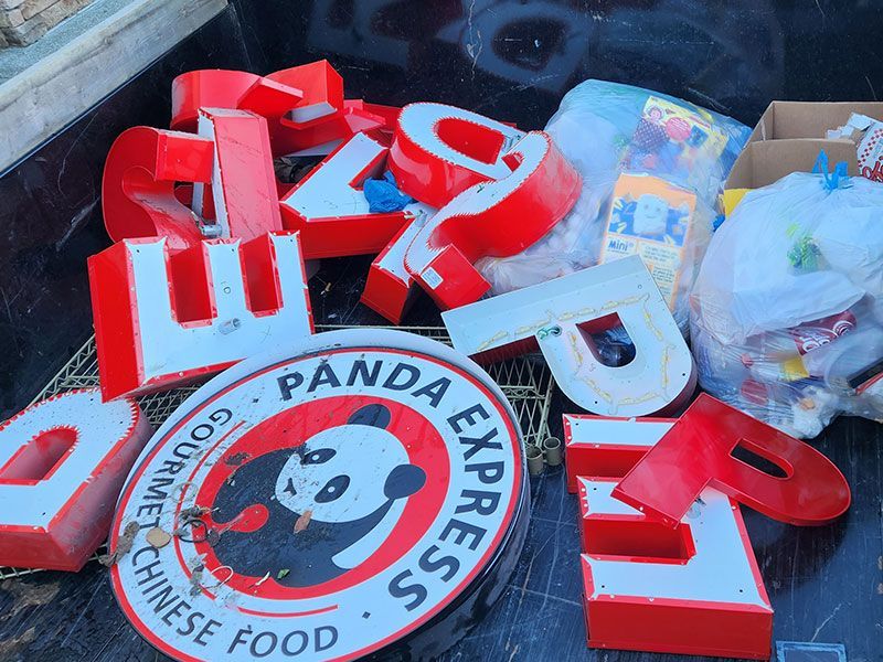 Junk removal services