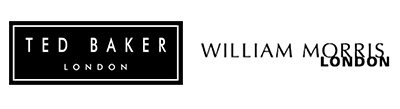 Ted Baker and William Morris London logo