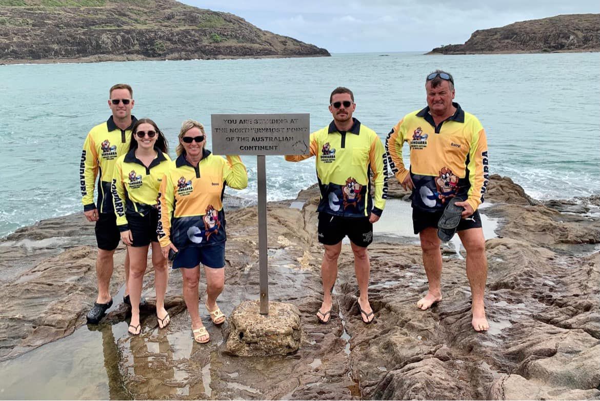 Man in Work Clothes Gives Thumbs Up — Dondarra Concrete Cutting & Drilling in Parkhurst, QLD