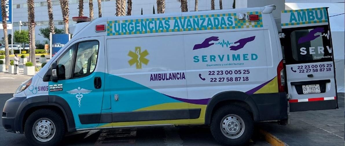 AMBULANCIAS SERVIMED PUEBLA
