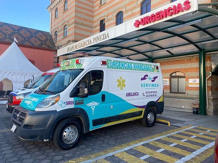 AMBULANCIAS SERVIMED PUEBLA